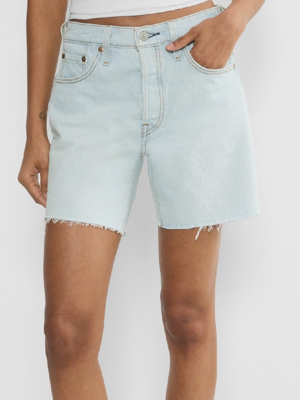 Levi's 501 Mid Thigh Jean Short